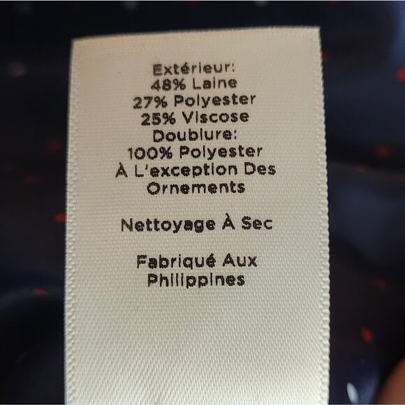 TALBOTS MISTLETOE PLAID SHETLAND WOOL BLAZER 10P - Picture 6 of 7